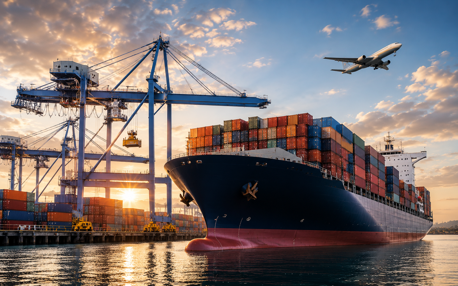 Sea, air and global export connectivity from India